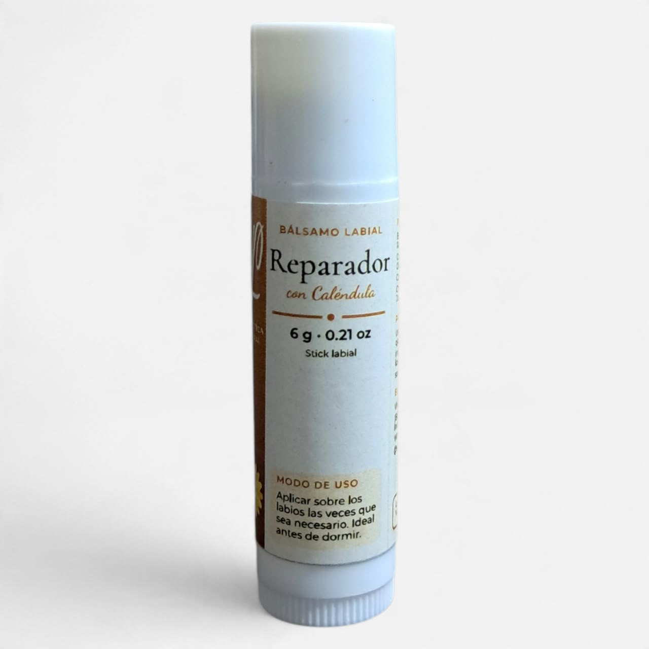 Bálsamo Labial Reparador con Caléndula